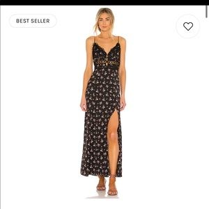 Free People Revolve Maxi Slip Dress Worn Once
